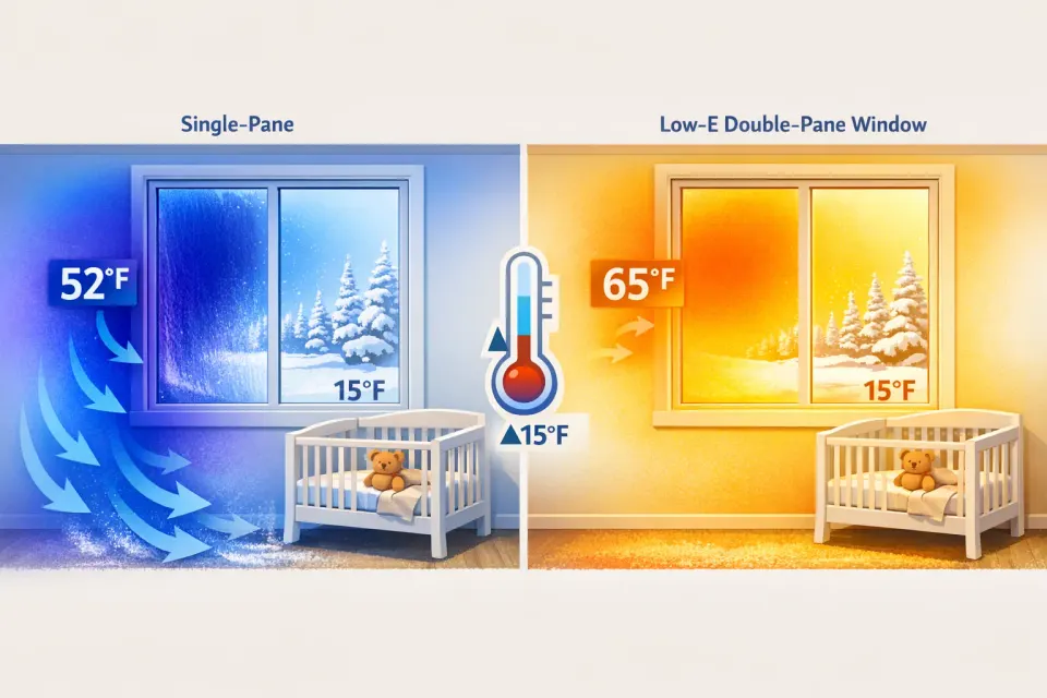Steady Room Temperatures: How the Right Windows Eliminate Hot and Cold Spots