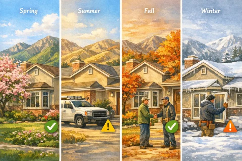 When Is the Best Time to Replace Windows in Utah?