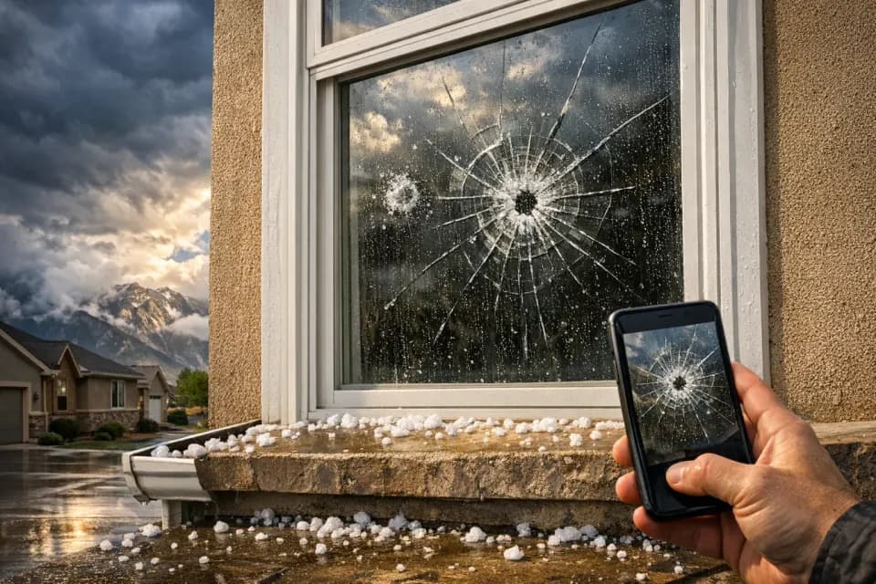 Window & Door Insurance Claims: Hail, Storm, and Break-In Damage Guide
