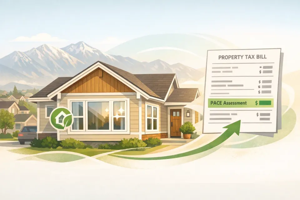 PACE Financing for Windows in Utah: Zero Down, Property Tax Repayment