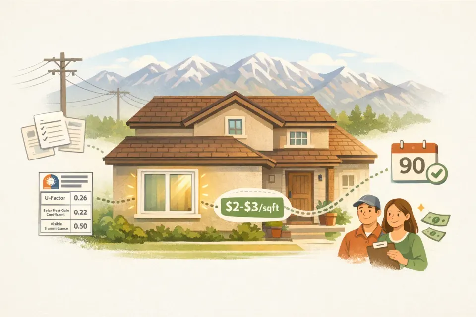 Rocky Mountain Power Window Rebates 2026: How to Qualify and Apply