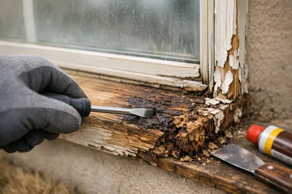 Rotten Window Frames: Repair, Patch, or Replace?