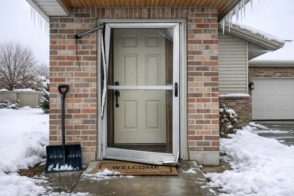 Storm Door Replacement in Utah: When Repair Isn't Enough