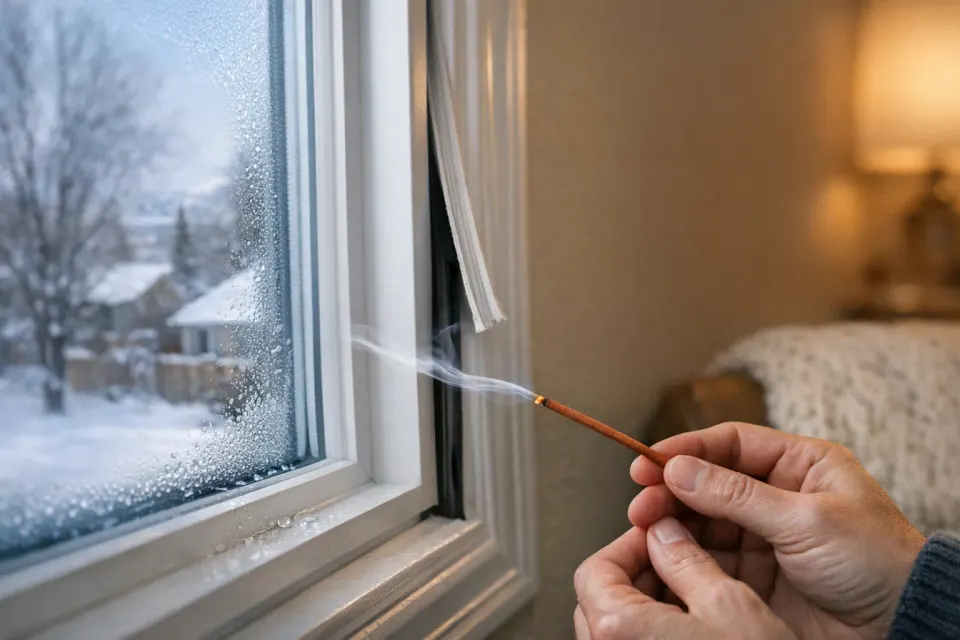 How to Find and Fix Window Air Leaks in Your Home