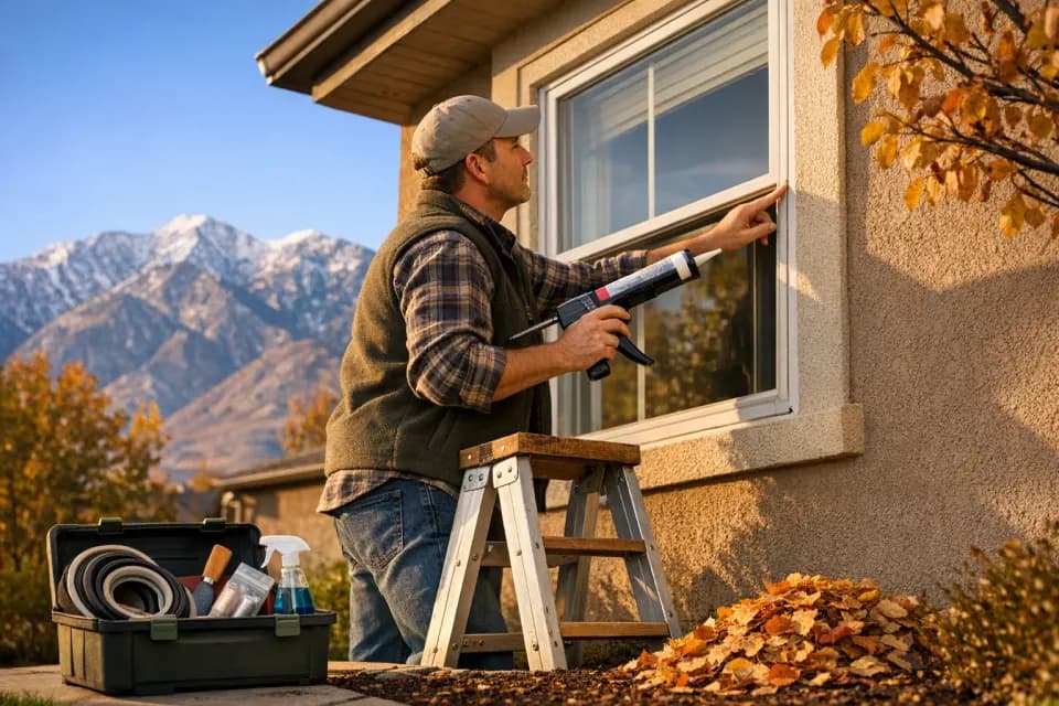 Utah Winter Window Prep: Seasonal Checklist for Homeowners